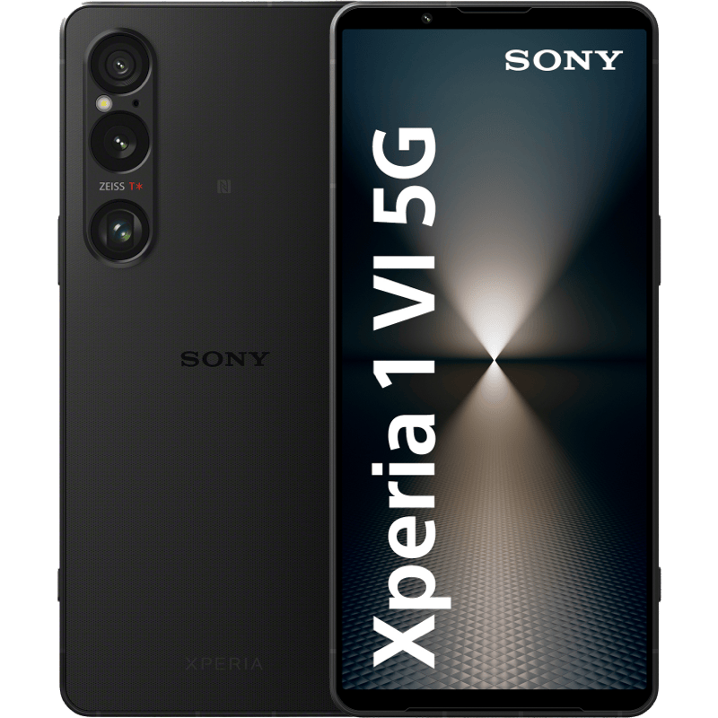 Sony Xperia 1 VI 5G 12/256GB czarny front