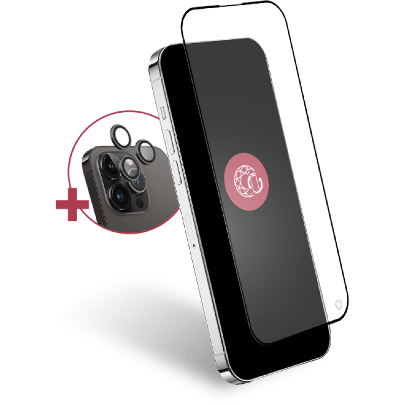 Szkło ochronne Ekran + Kamera Force Glass Original iPhone 15 PRO MAX BB