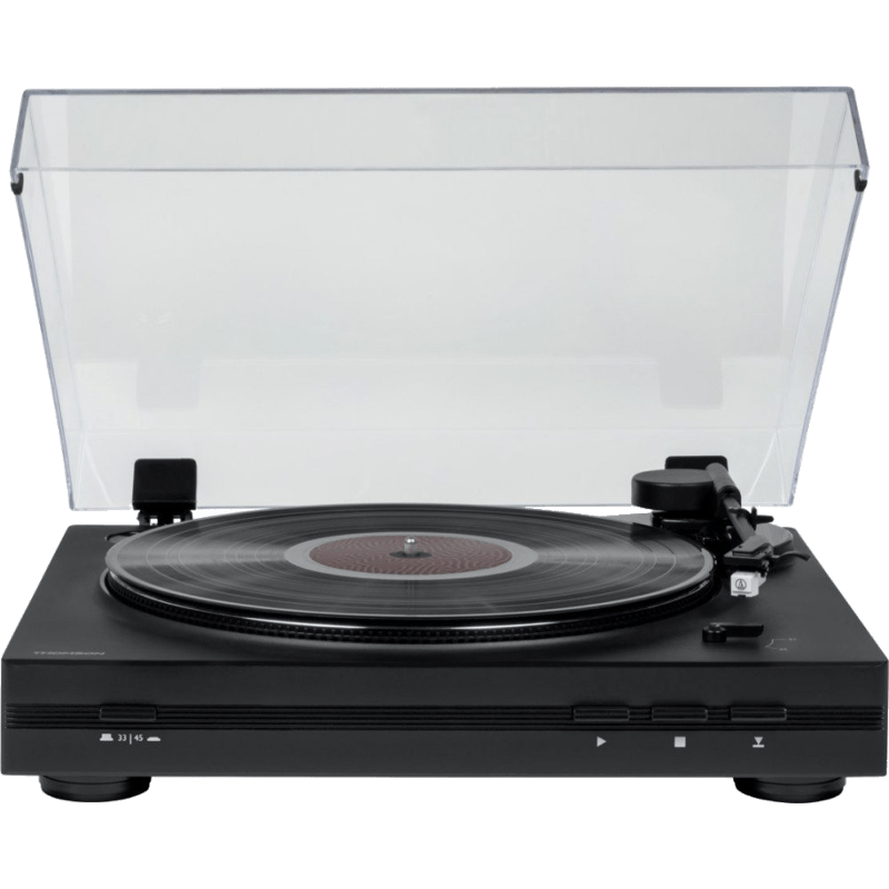 THOMSON Gramofon TT350 czarny front