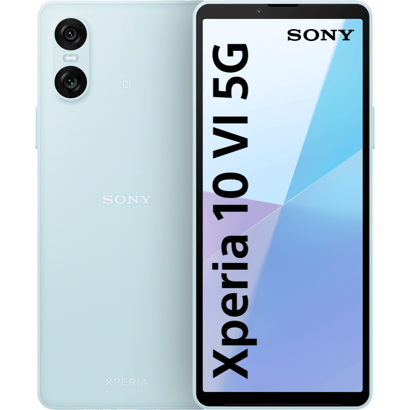 Sony Xperia 10 VI 5G 8/128GB niebieski front